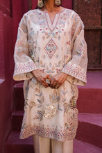 Load image into Gallery viewer, Ivory organza bloom shirt & Izaar