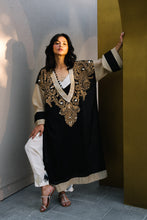 Load image into Gallery viewer, Layali black kaftan style