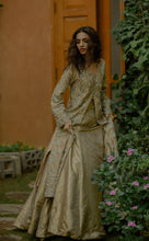 Load image into Gallery viewer, Champagne bridal (full outfit:shirt & lengha)