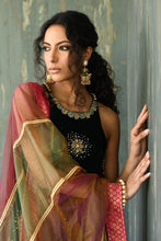 Load image into Gallery viewer, Velvet lengha choli