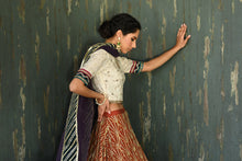 Load image into Gallery viewer, Lengha choli white