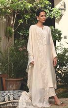 Load image into Gallery viewer, Ivory cutwork dupatta with kurta