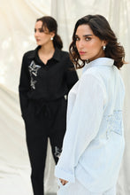 Load image into Gallery viewer, Star Set With Pants in Black (2 Piece)