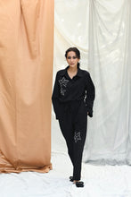 Load image into Gallery viewer, Star Set With Pants in Black (2 Piece)
