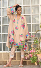 Load image into Gallery viewer, Tobacco rouge kurta with pant (2-piece)