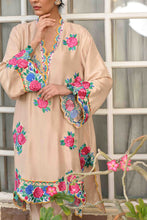 Load image into Gallery viewer, Tobacco rouge kurta with pant (2-piece)