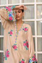 Load image into Gallery viewer, Tobacco rouge kurta with pant (2-piece)