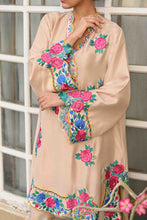 Load image into Gallery viewer, Tobacco rouge kurta with pant (2-piece)