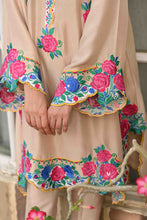 Load image into Gallery viewer, Tobacco rouge kurta with pant (2-piece)