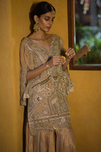 Load image into Gallery viewer, Crystals kurta w/ pleated pants