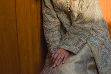 Load image into Gallery viewer, Champagne bridal (full outfit:shirt & lengha)