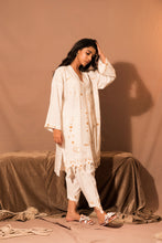 Load image into Gallery viewer, Izna (pearl white)- ONLY KURTA
