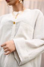 Load image into Gallery viewer, Coastal beige kurta(low in stock)