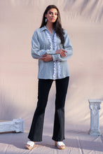 Load image into Gallery viewer, Ruffle front shirt