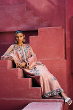 Load image into Gallery viewer, Dusky pink kaftan with cold shoulder sleeves
