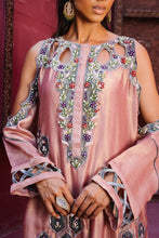 Load image into Gallery viewer, Dusky pink kaftan with cold shoulder sleeves
