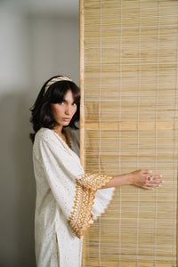Peppered Ivory 2pc set