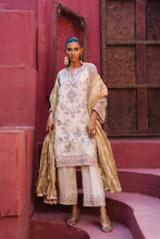 Load image into Gallery viewer, Ivory organza bloom shirt &amp; Izaar
