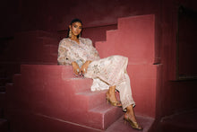 Load image into Gallery viewer, Ivory organza bloom shirt &amp; Izaar
