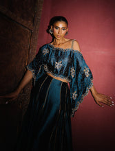 Load image into Gallery viewer, Turqouise lengha &amp; one shoulder-off top
