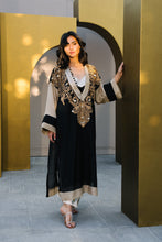 Load image into Gallery viewer, Layali black kaftan style
