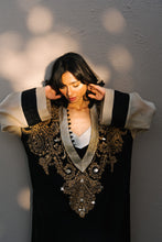 Load image into Gallery viewer, Layali black kaftan style
