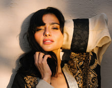 Load image into Gallery viewer, Layali black kaftan style
