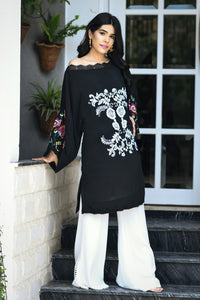 Crepe silk tunic- ready to dispatch in small and medium*