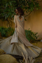 Load image into Gallery viewer, Champagne bridal (full outfit:shirt &amp; lengha)
