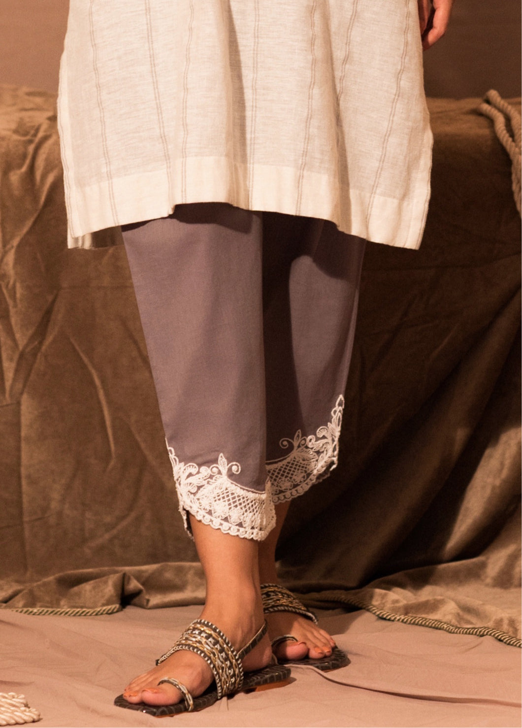 Grey shalwar