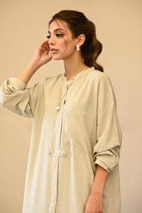 Oversized boss style set (in beige) new colour*